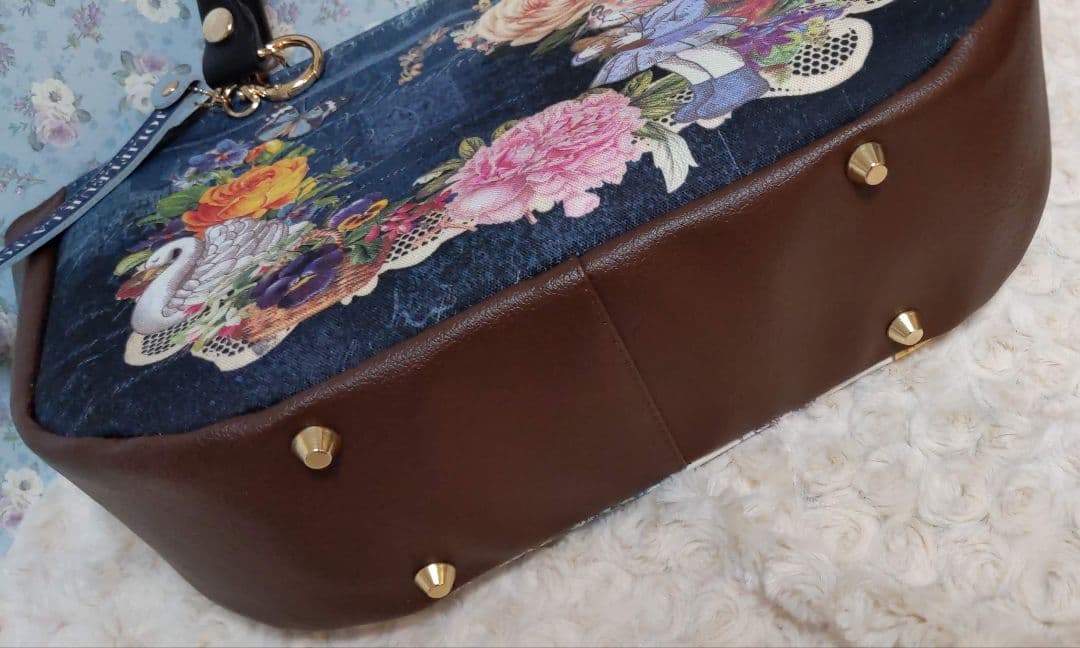 ま*ー様 ジョリーフルール　コラコラ　トートバッグ&バッグチャームセット