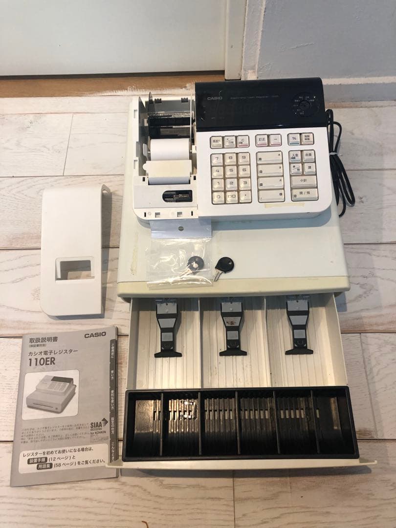 カシオレジスター　110ER