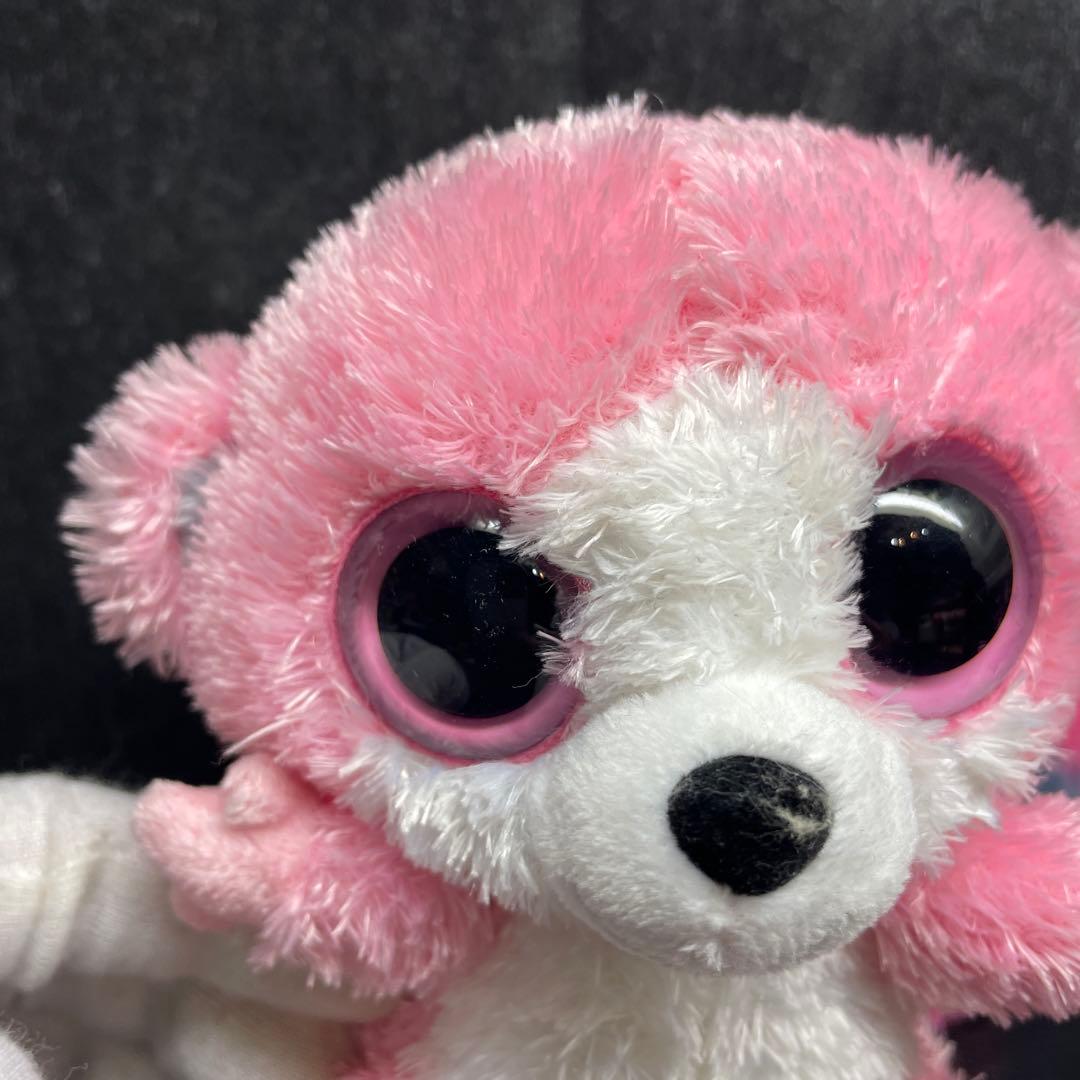 2009年製 Ty Beanie Boos「バブルガム」ピンクのブッシュベイビー