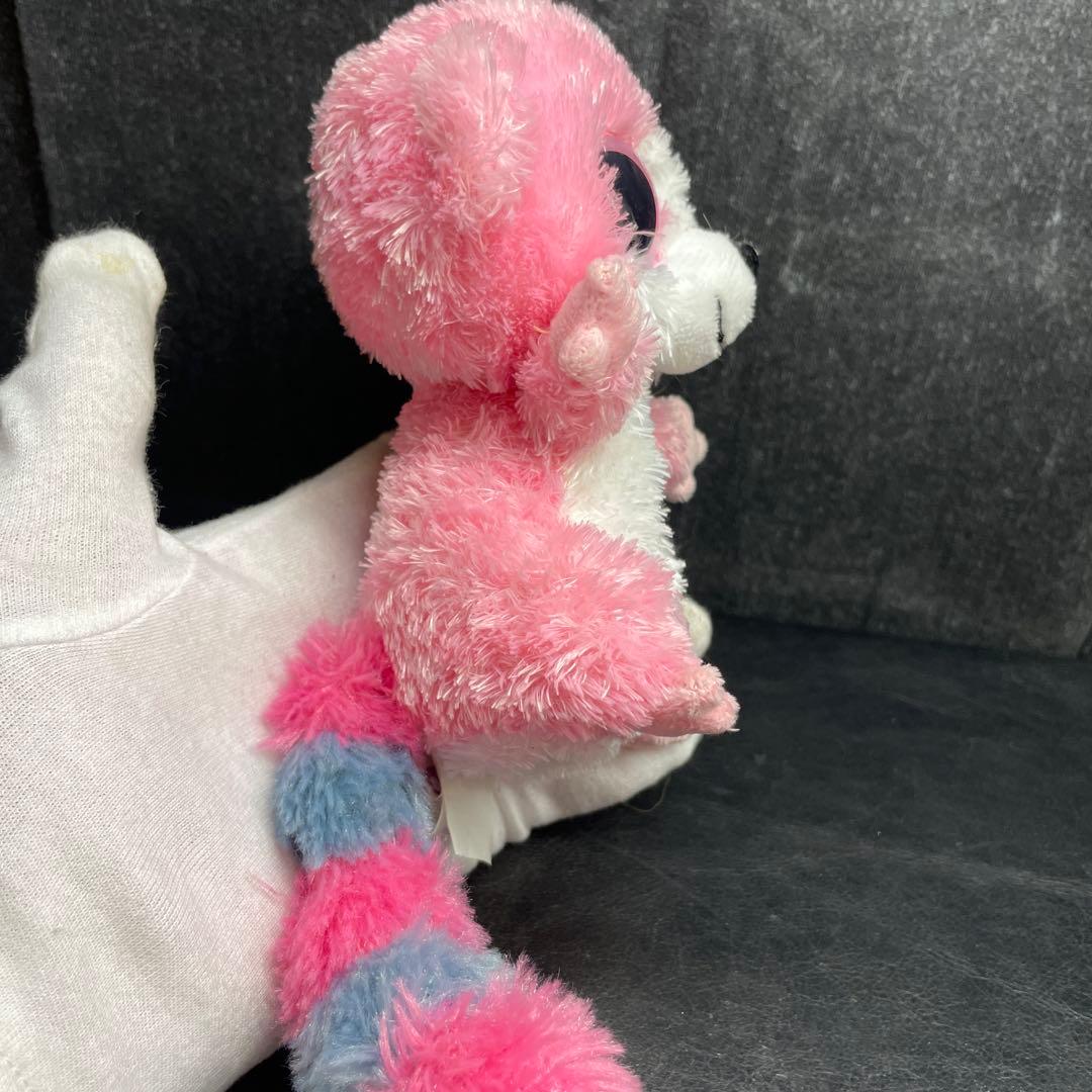 2009年製 Ty Beanie Boos「バブルガム」ピンクのブッシュベイビー