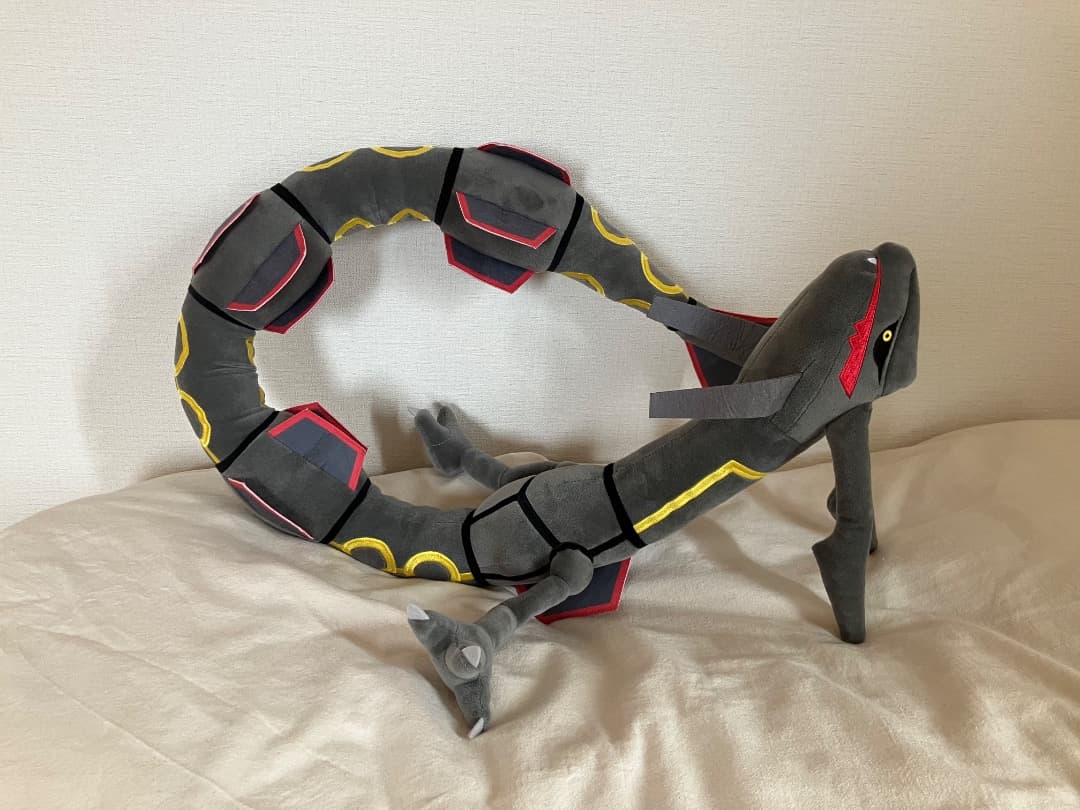 一番くじ A賞 黒いレックウザ ぬいぐるみ ポケモン ビッグサイズ 約120cm