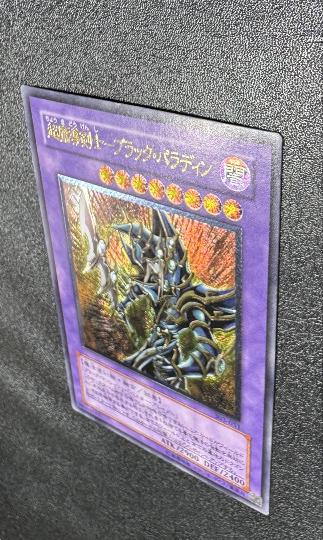 超魔導剣士ブラックパラディン/魔法使い族/ 遊戯王カード/レリーフ