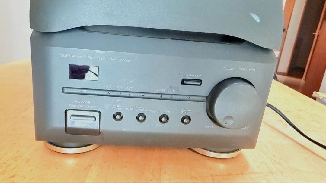 【ジャンク】KENWOOD スーパウーファー SW-9
