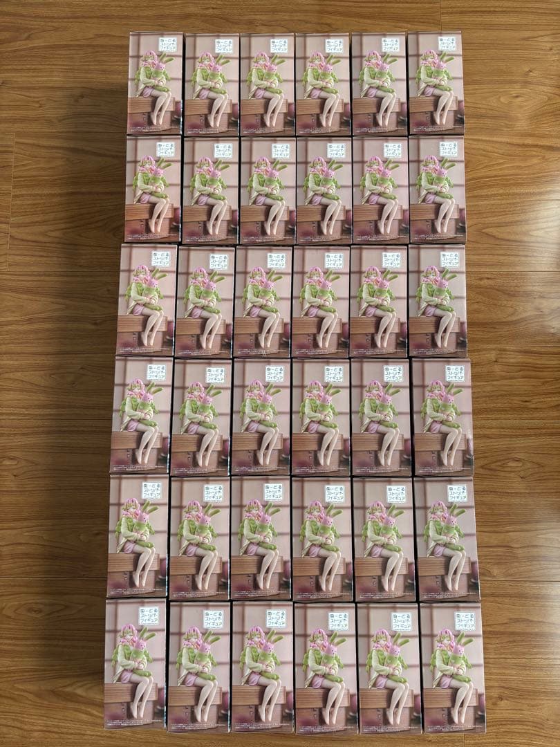 ROUND1限定　鬼滅の刃　ぬーどるストッパー　甘露寺蜜璃　36体セット