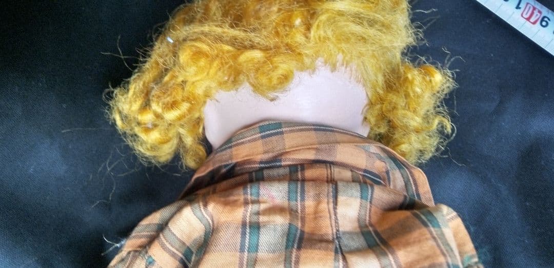 三越ドール　スリーピングアイ　大正　昭和　サクラビスク　人形