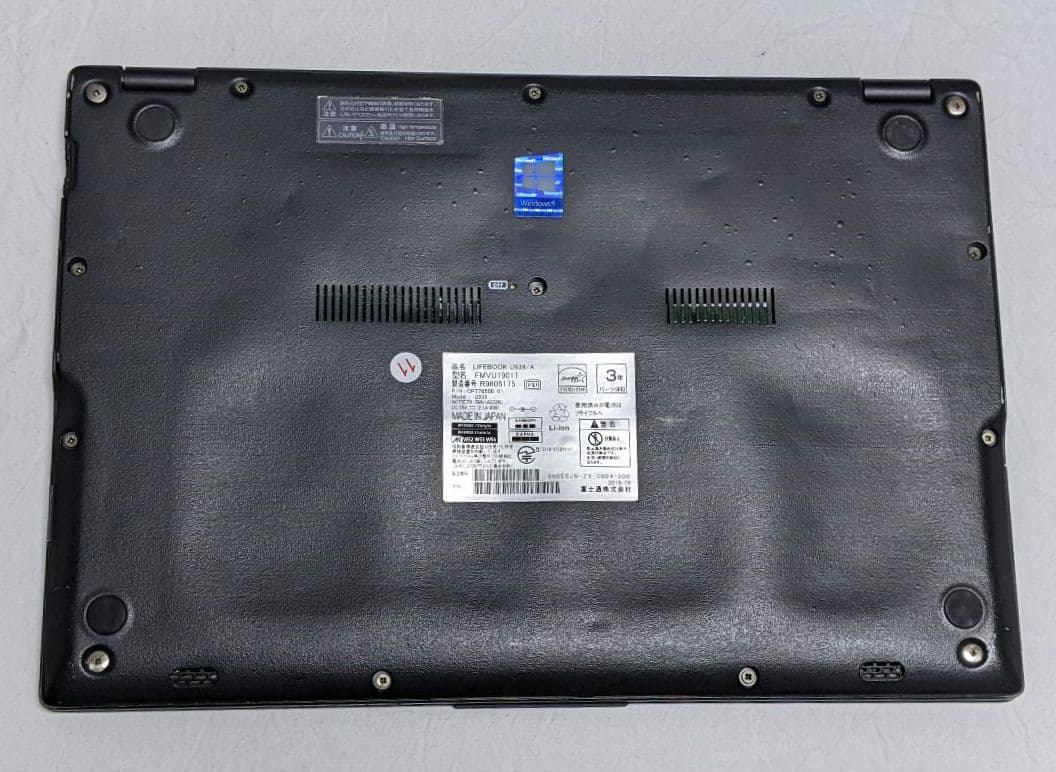 [ジャンク] LIFEBOOK U939/A (八世i5/ 8G/スト無)A
