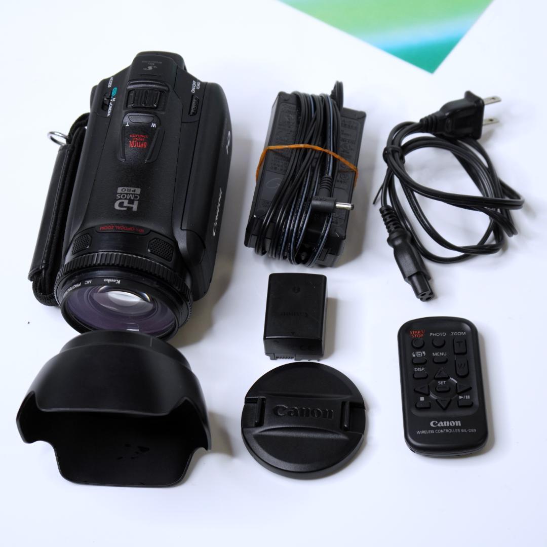 【美品】ビデオカメラ◆Cannon iVIS HF G10