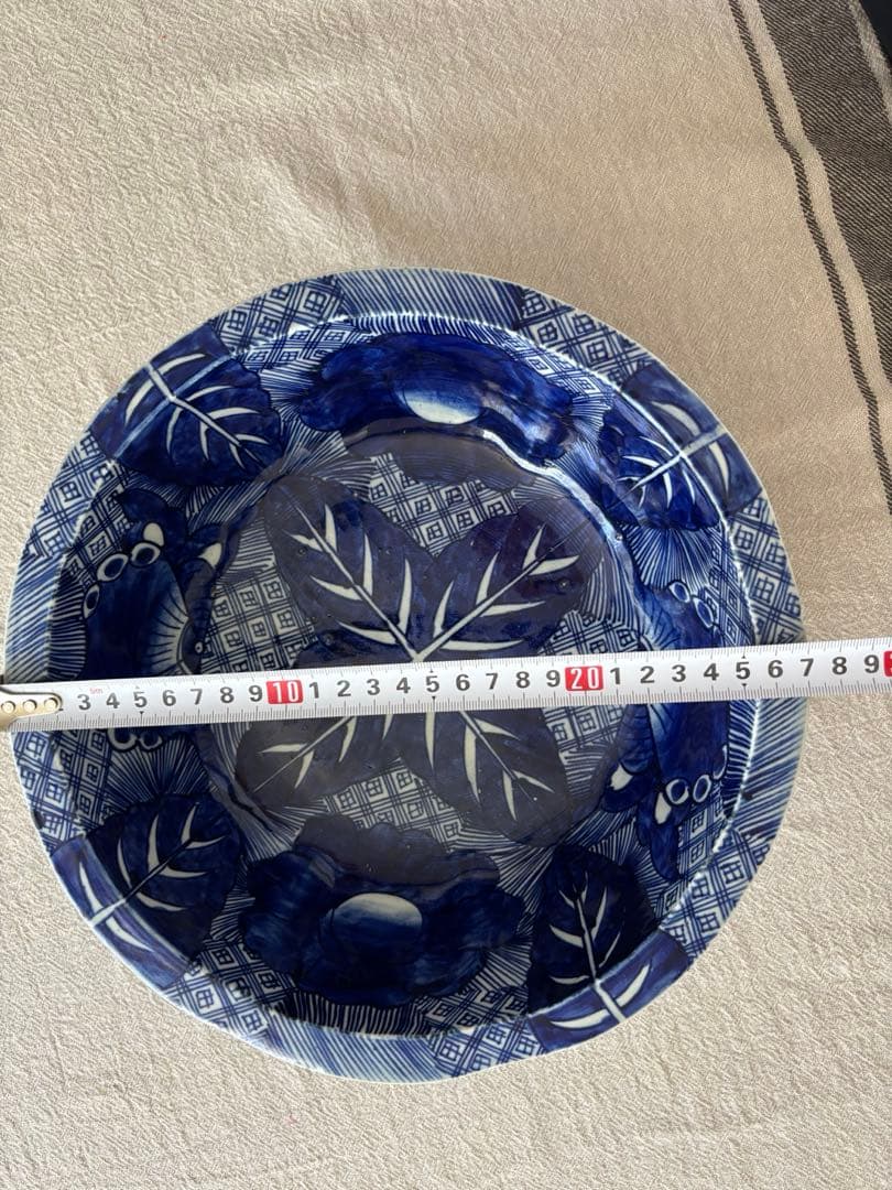 染め付け大鉢　骨董