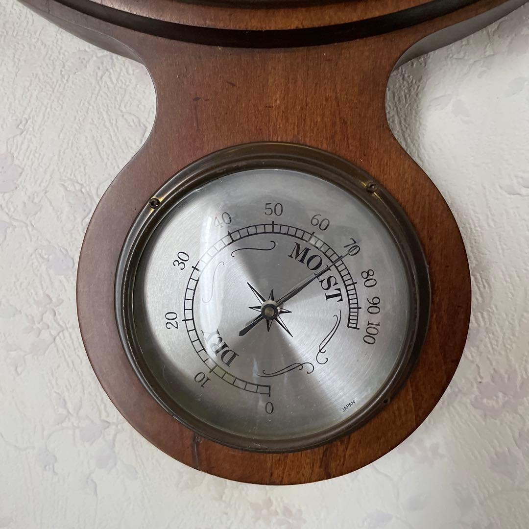 ハワードミラー 社製　アンティーク 壁掛け型 気象計 置き物