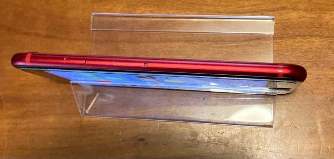 iphone SE2（第2世代）レッド　64GB バッテリー80% SIMフリー