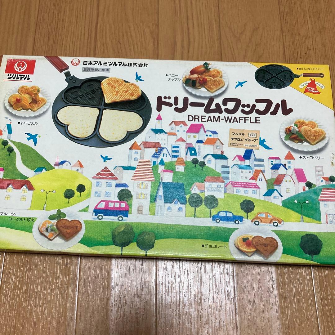 ドリームワッフル ワッフルメーカー 日本アルミツルマル㈱ フライパン ⑵