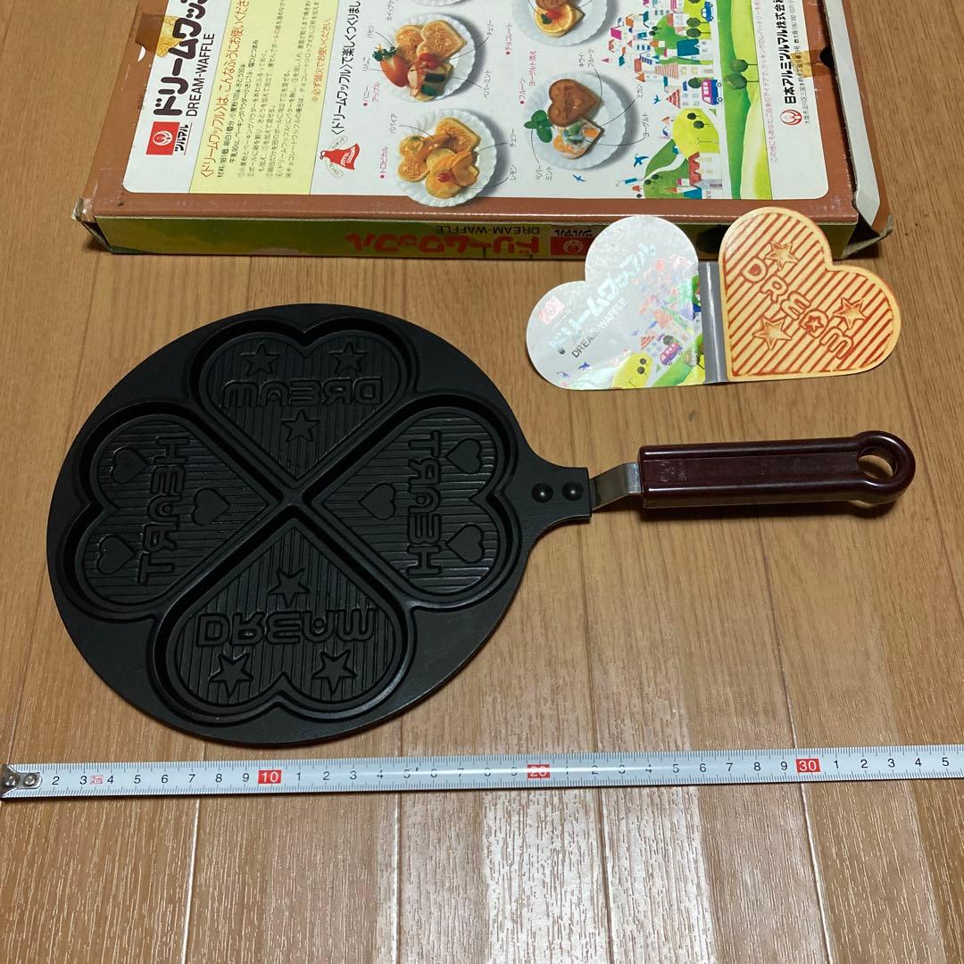 ドリームワッフル ワッフルメーカー 日本アルミツルマル㈱ フライパン ⑵