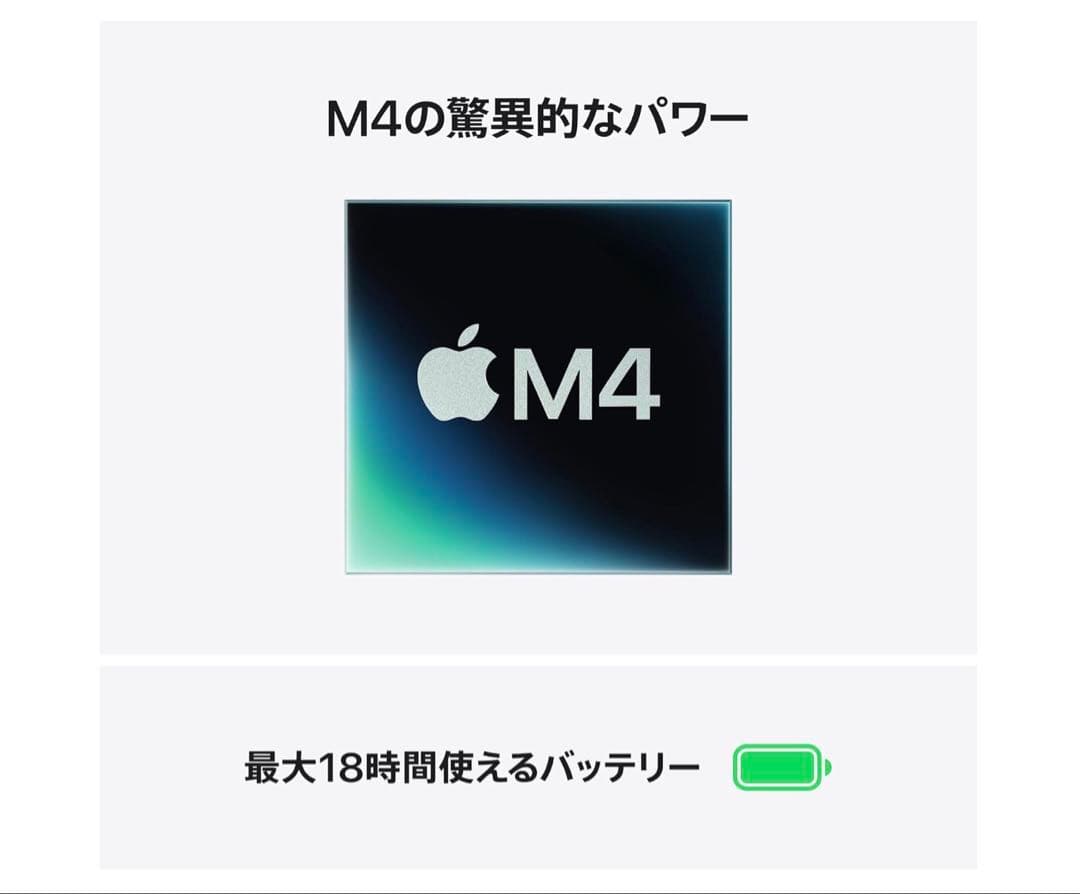【新品未開封品】Apple 2025 MacBook Air M4