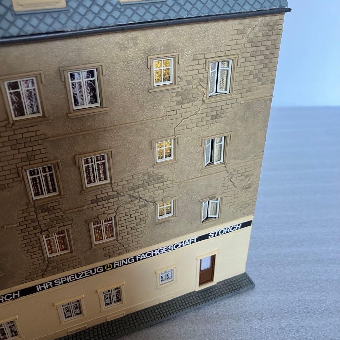 3F POLA ポーラ 1/87 西欧のビル おもちゃ屋 ジオラマ 完成品