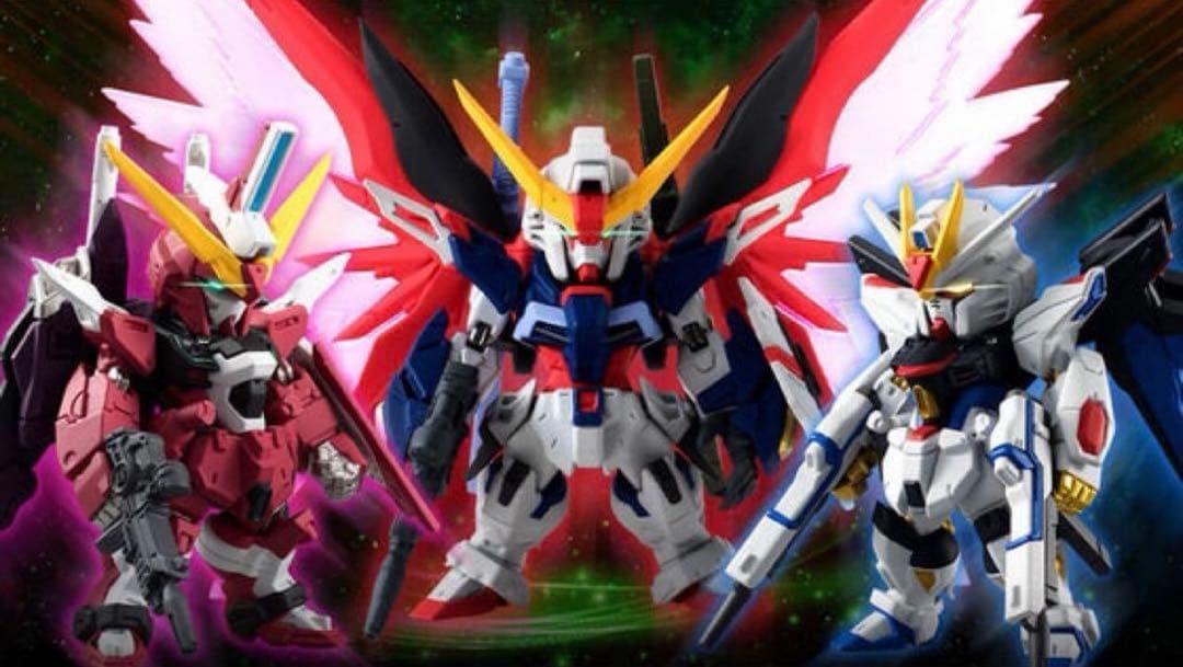 GUNDAM CONVERGE ガンダムSEED DESTINY 3体セット