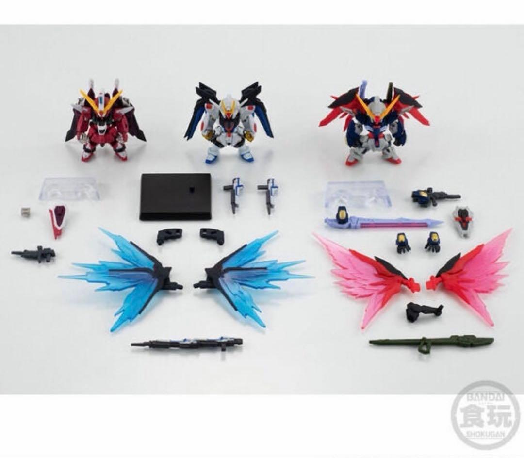 GUNDAM CONVERGE ガンダムSEED DESTINY 3体セット