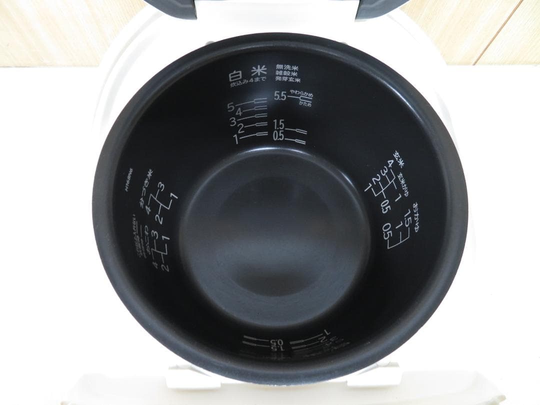 日立 2019年製 圧力スチームIH炊飯ジャー 炊飯器 5.5合炊き