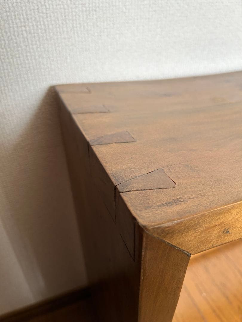 エントランスベンチ　玄関フロア靴脱ぎ椅子　手荷物一時置き　曲木コンソールテーブル