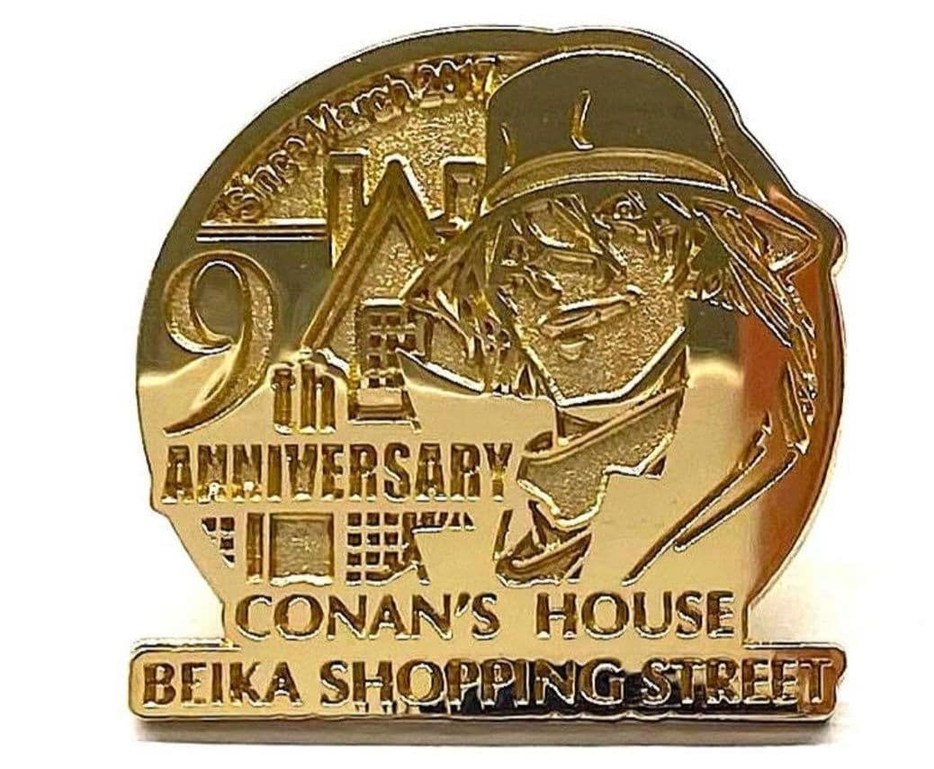 米花商店街コナン百貨店9周年ピンバッジ　ジン