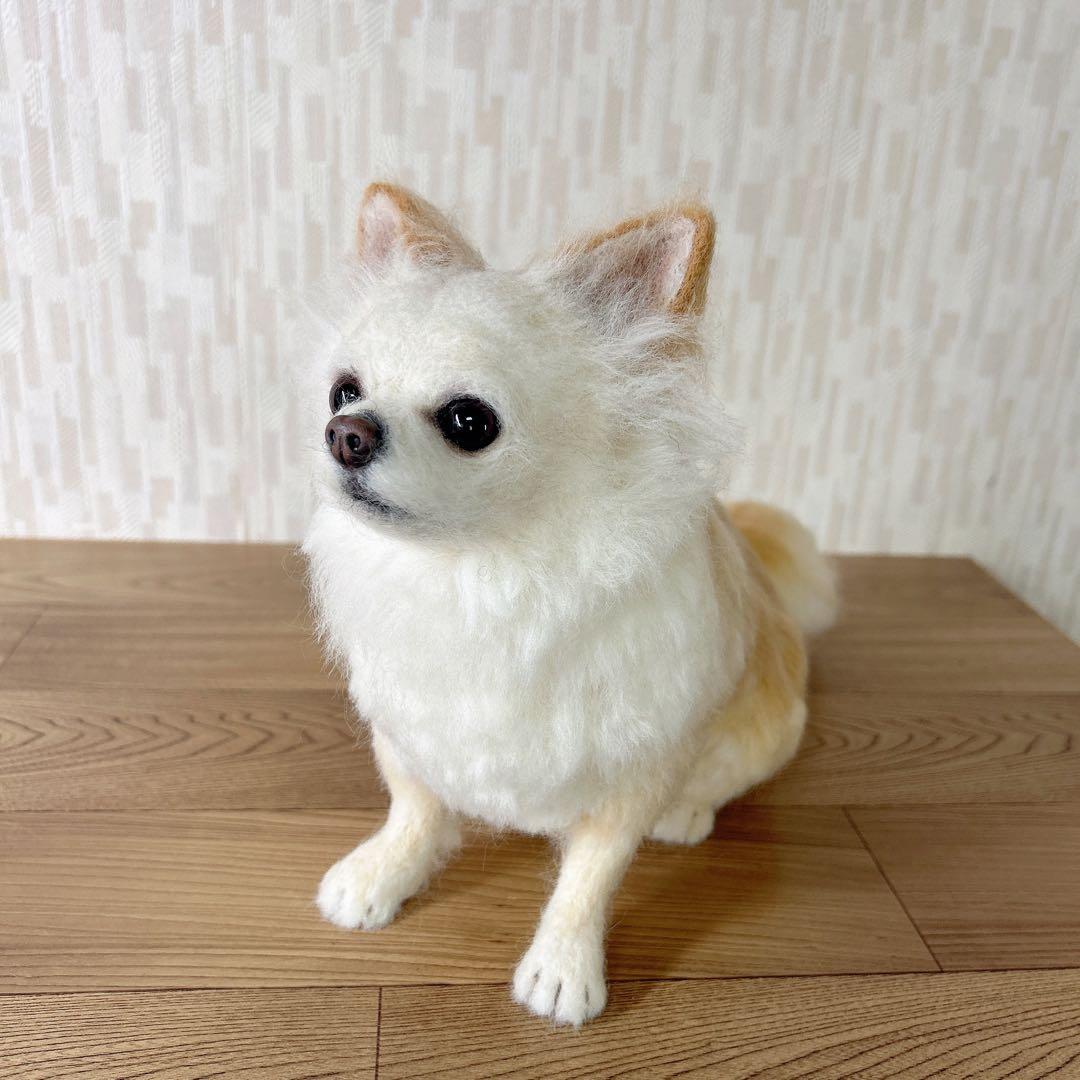チャッピー様　オーダー専用　羊毛フェルト　犬　羊毛フェルトチワワ