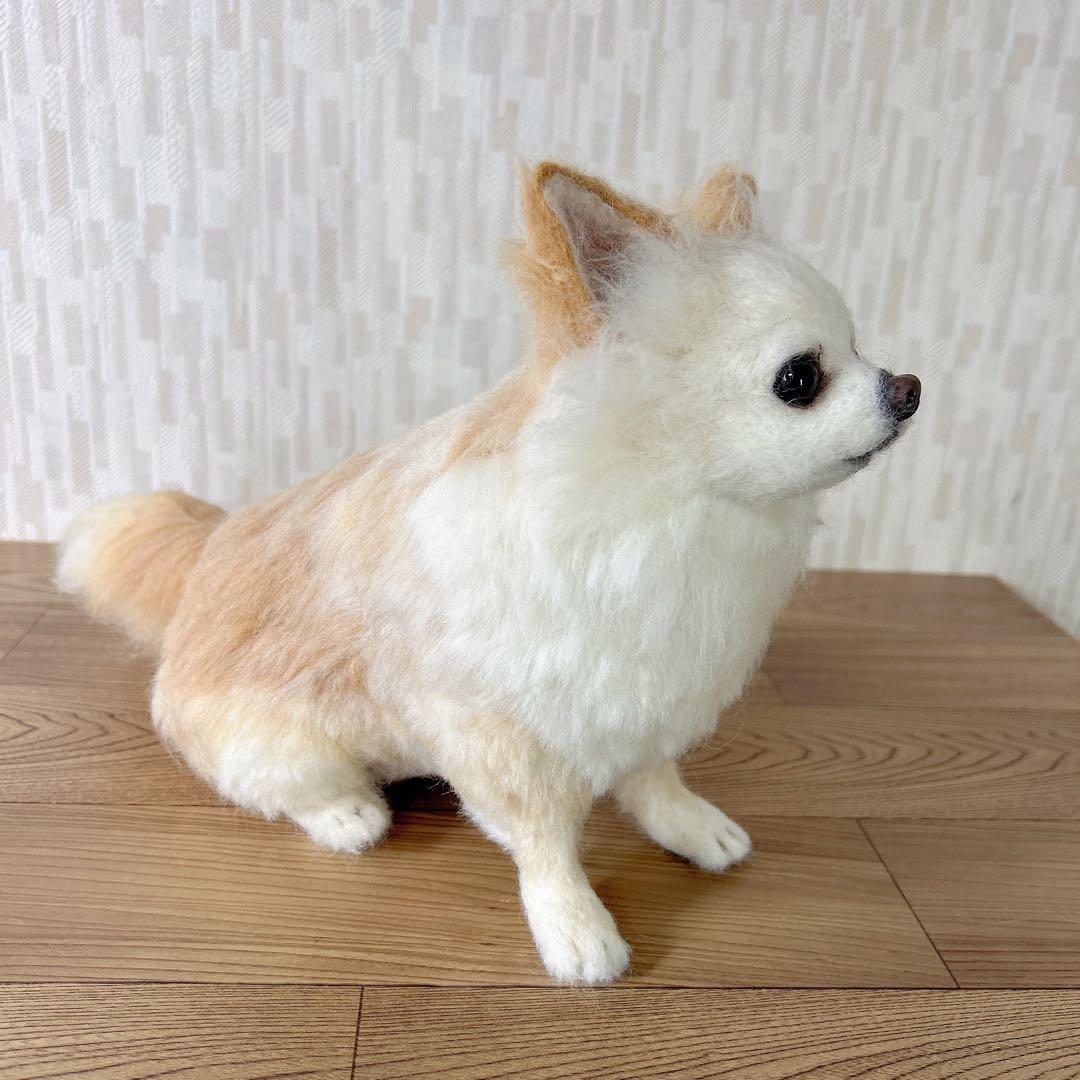 チャッピー様　オーダー専用　羊毛フェルト　犬　羊毛フェルトチワワ