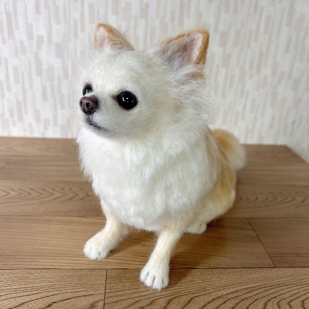 チャッピー様　オーダー専用　羊毛フェルト　犬　羊毛フェルトチワワ