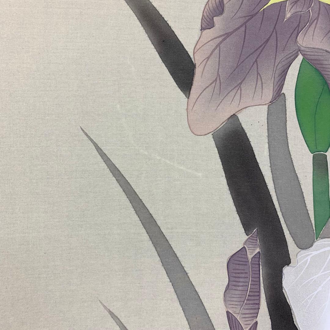 掛軸 瞽堂 菖蒲