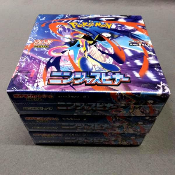 シュリンク付 ポケモンカードゲーム MEGA 拡張パック ニンジャスピナー
