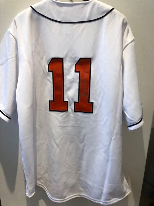 MLB ビル・ローウェル　直筆サイン入りユニフォーム