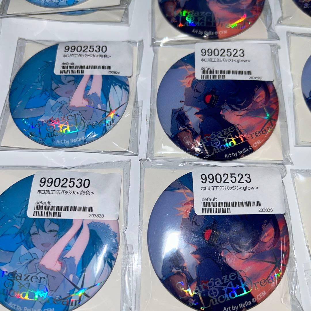 【未開封】プロセカ asteroid/ZOZOコラボ/缶バッジまとめ売り 特典付