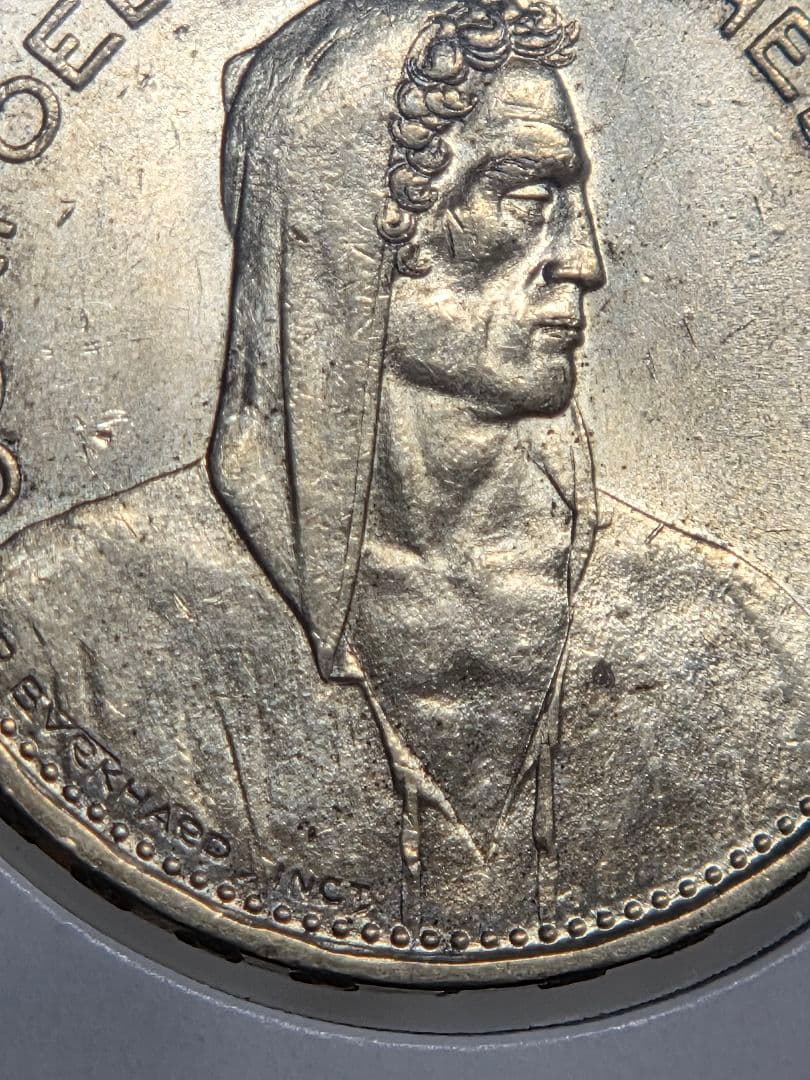 (初期年号)スイス連邦　農夫像　5フラン銀貨　1933 B