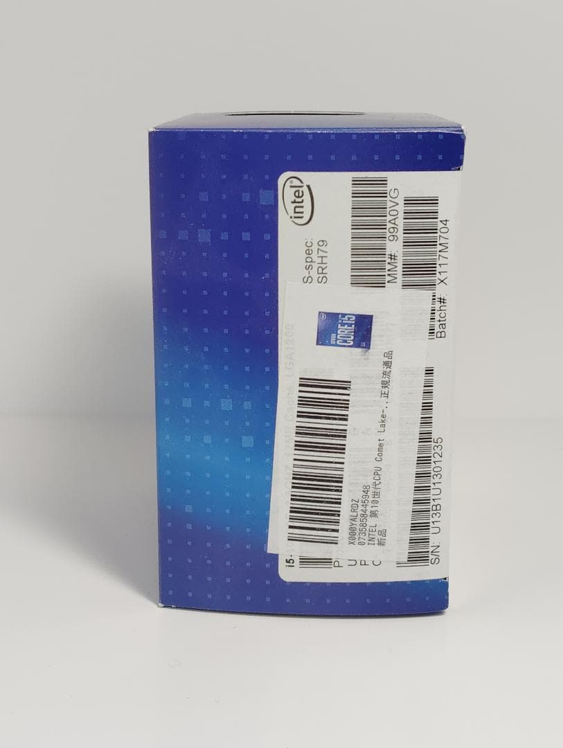 Intel Core i5-10400F 10世代 CPU 正規流通品 未開封