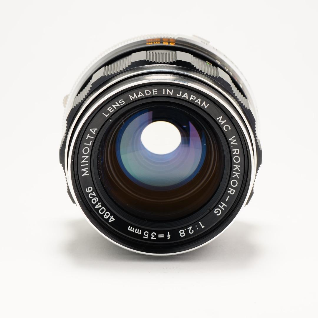 【極美品】ミノルタ MC W.ROKKOR-HG 35mm F2.8 926