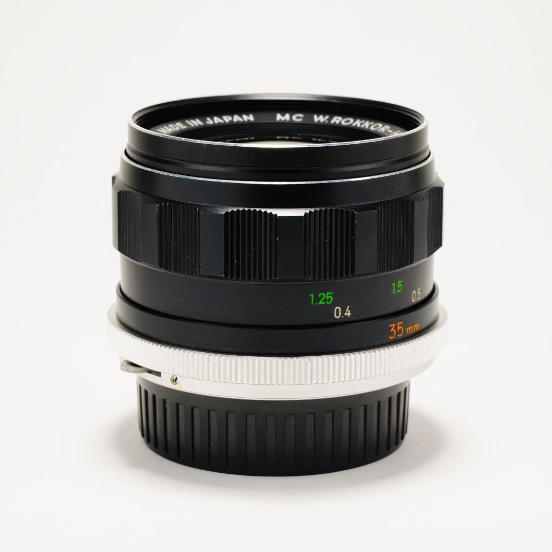 【極美品】ミノルタ MC W.ROKKOR-HG 35mm F2.8 926