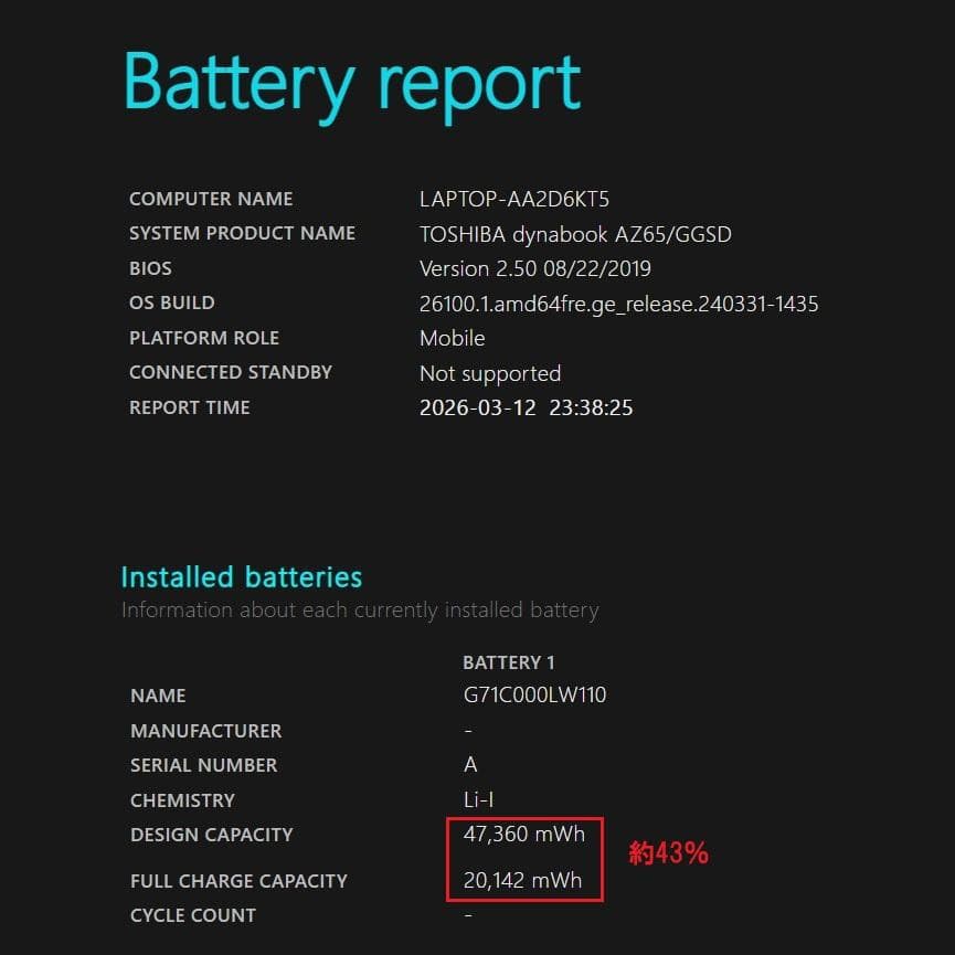 美品！Dynabook AZ65/GGSD第8世代 Core i7[452]