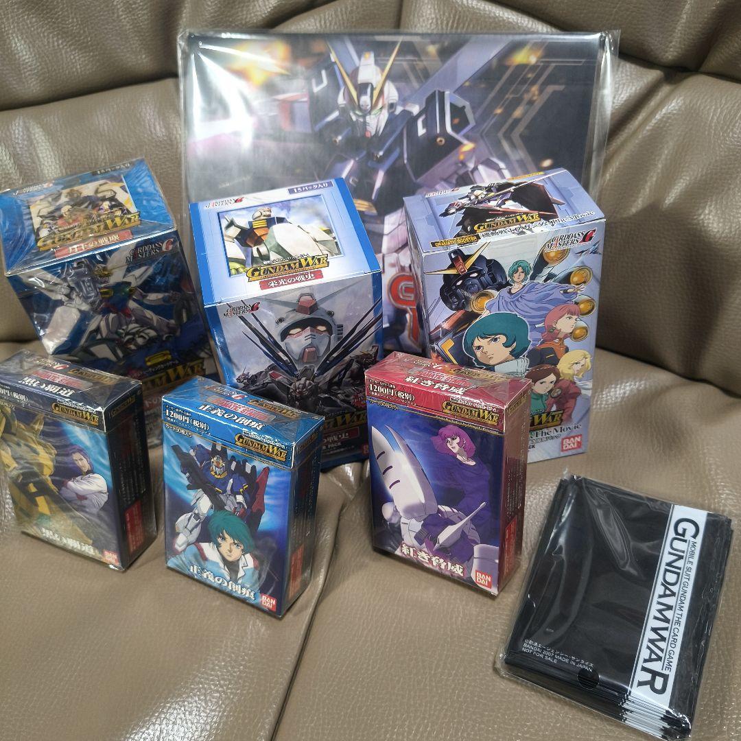 大*目様 ガンダムウォー 未開封ブースター３箱、未開封スターター３箱他のセット