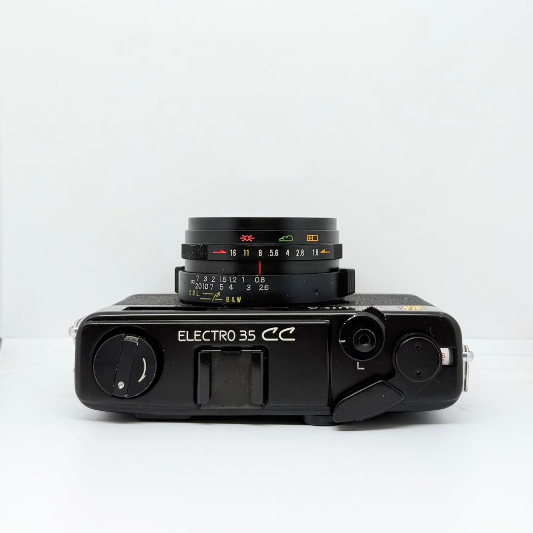 完動品★YASHICA ELECTRO 35 CC フィルムカメラ 動作確認済み