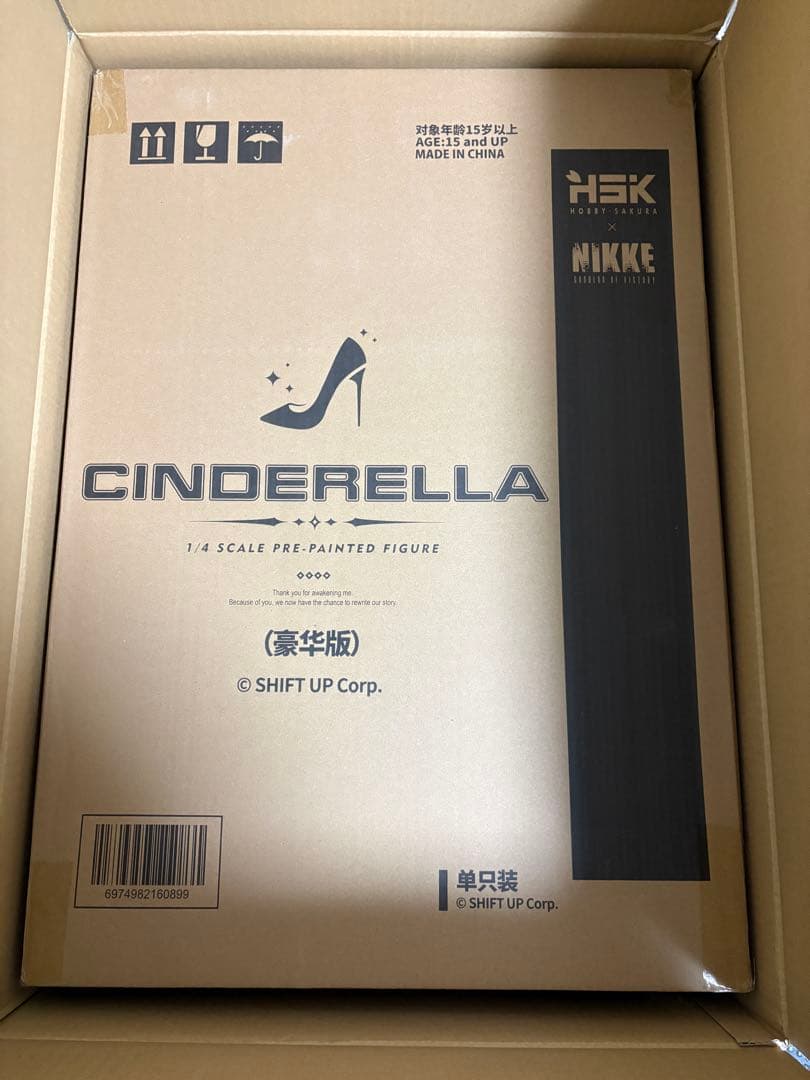 新品未開封 勝利の女神：NIKKE シンデレラ 1/4 完成品フィギュア 豪華版