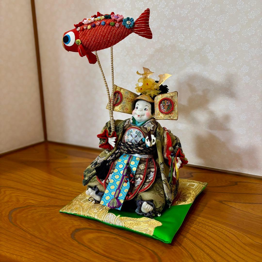 【創作人形】 ぶす姫 ぶす殿 鯉のぼり 五月人形