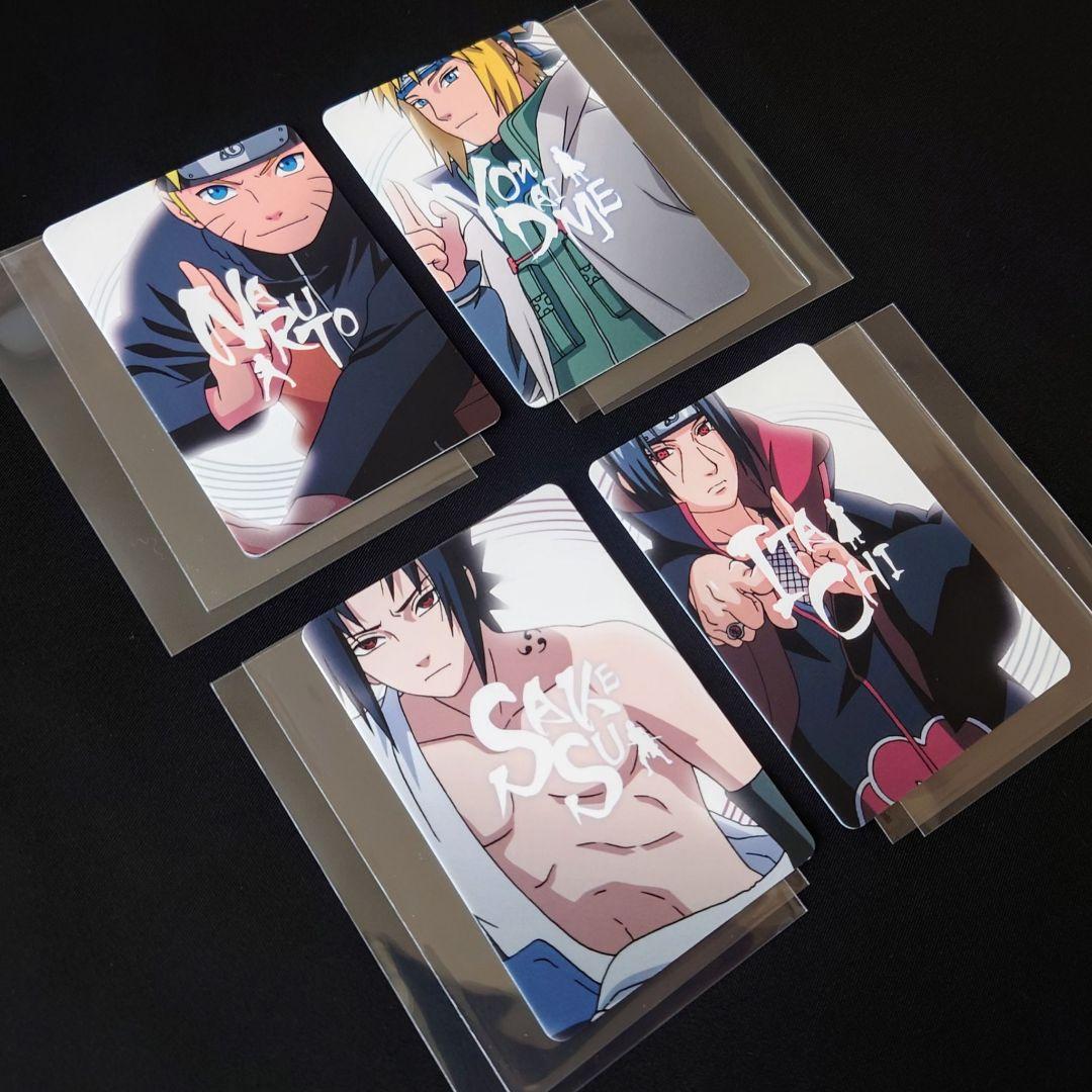 【美品/フルコンプ】全25種 ナルト カードグミ 暁 サスケ イタチ 波風ミナト
