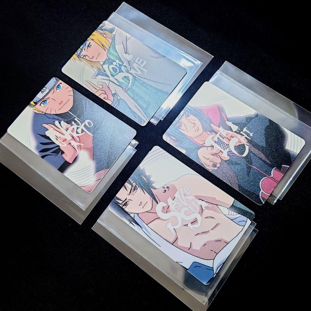 【美品/フルコンプ】全25種 ナルト カードグミ 暁 サスケ イタチ 波風ミナト