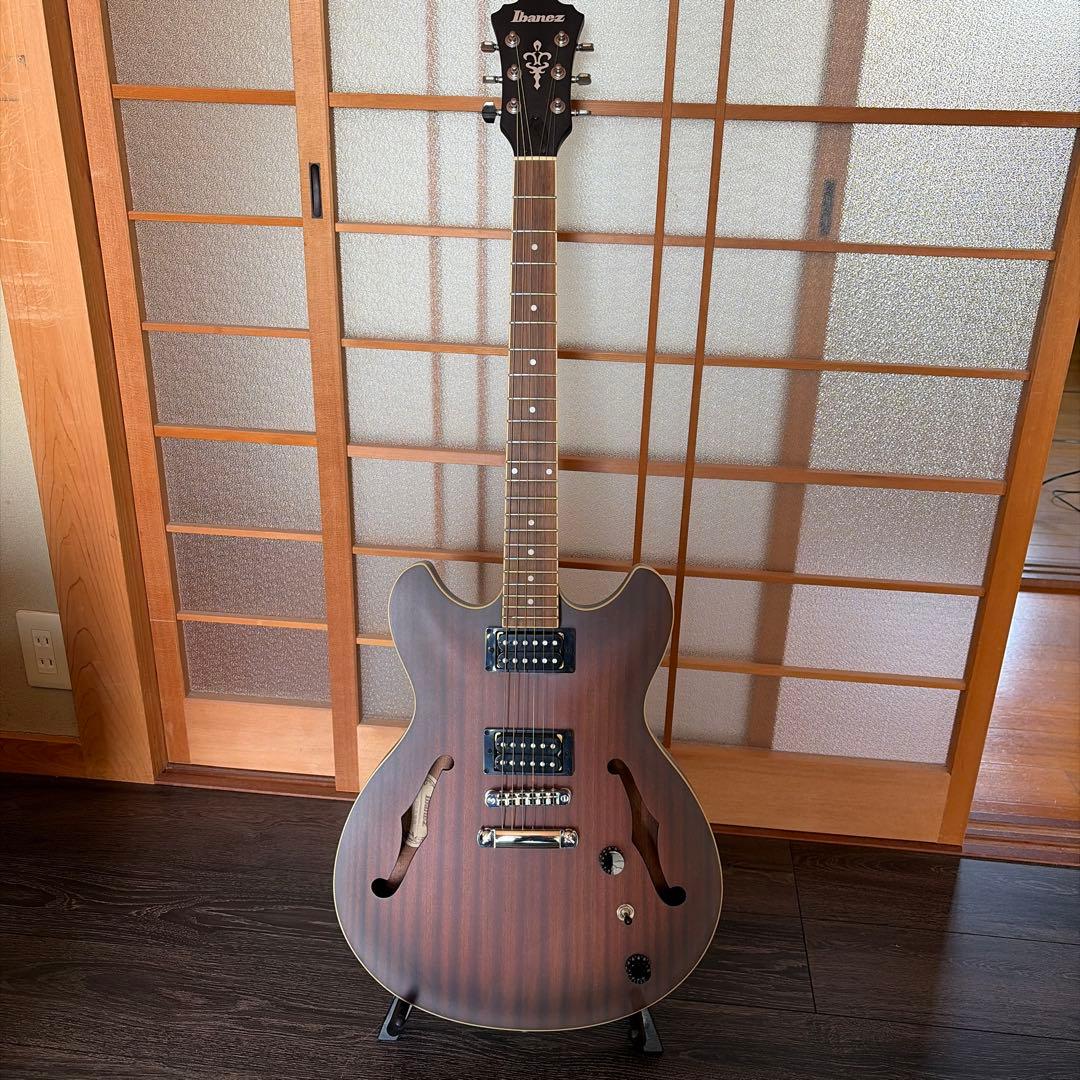 Ibanez AS53-TF タバコフラットセミアコギター・Gatorケース付き
