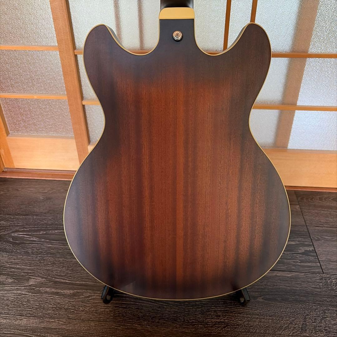 Ibanez AS53-TF タバコフラットセミアコギター・Gatorケース付き