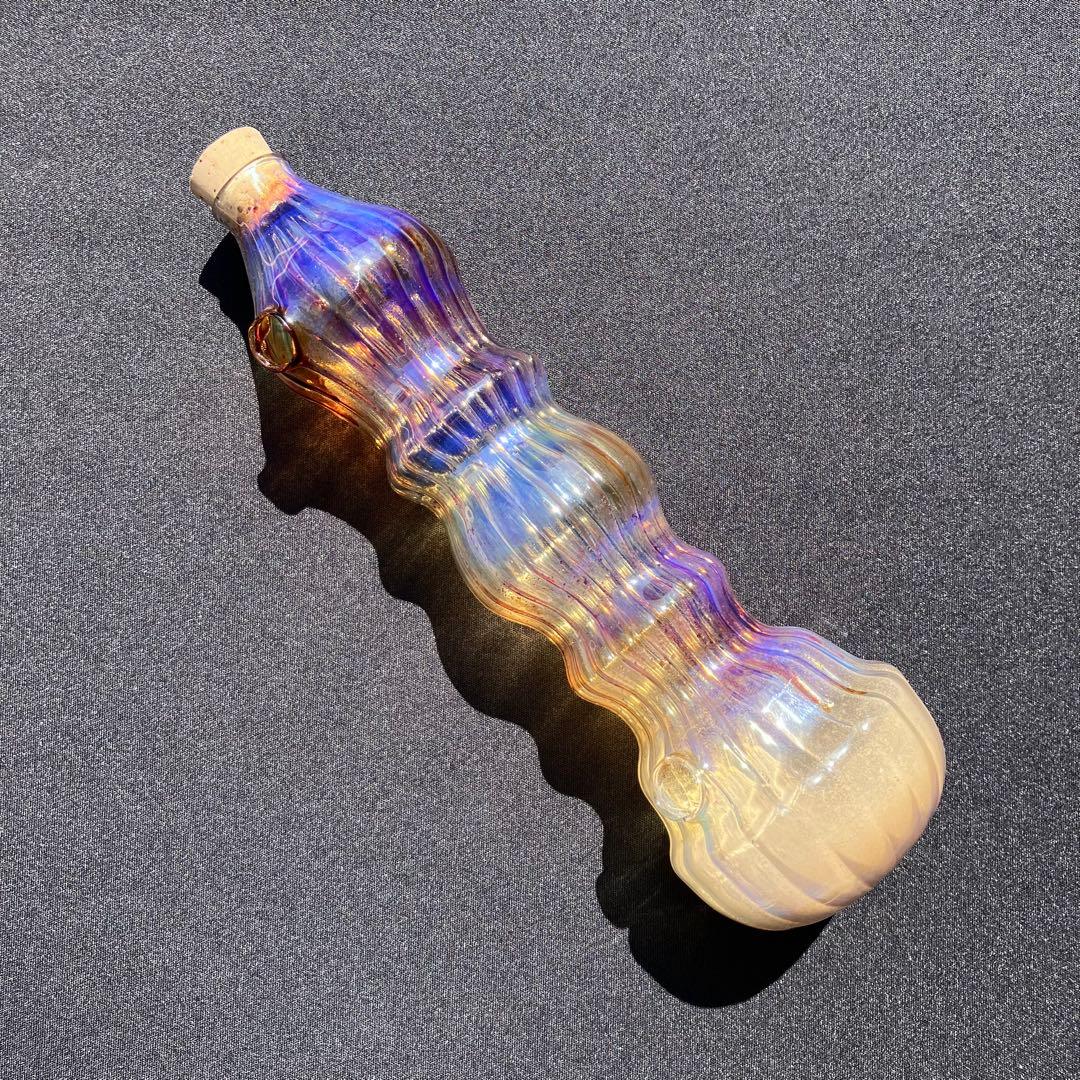 Xodas 元祖　ガラスインセンスバ-ナ- 置き型　お香付　ボロシリケイトガラス