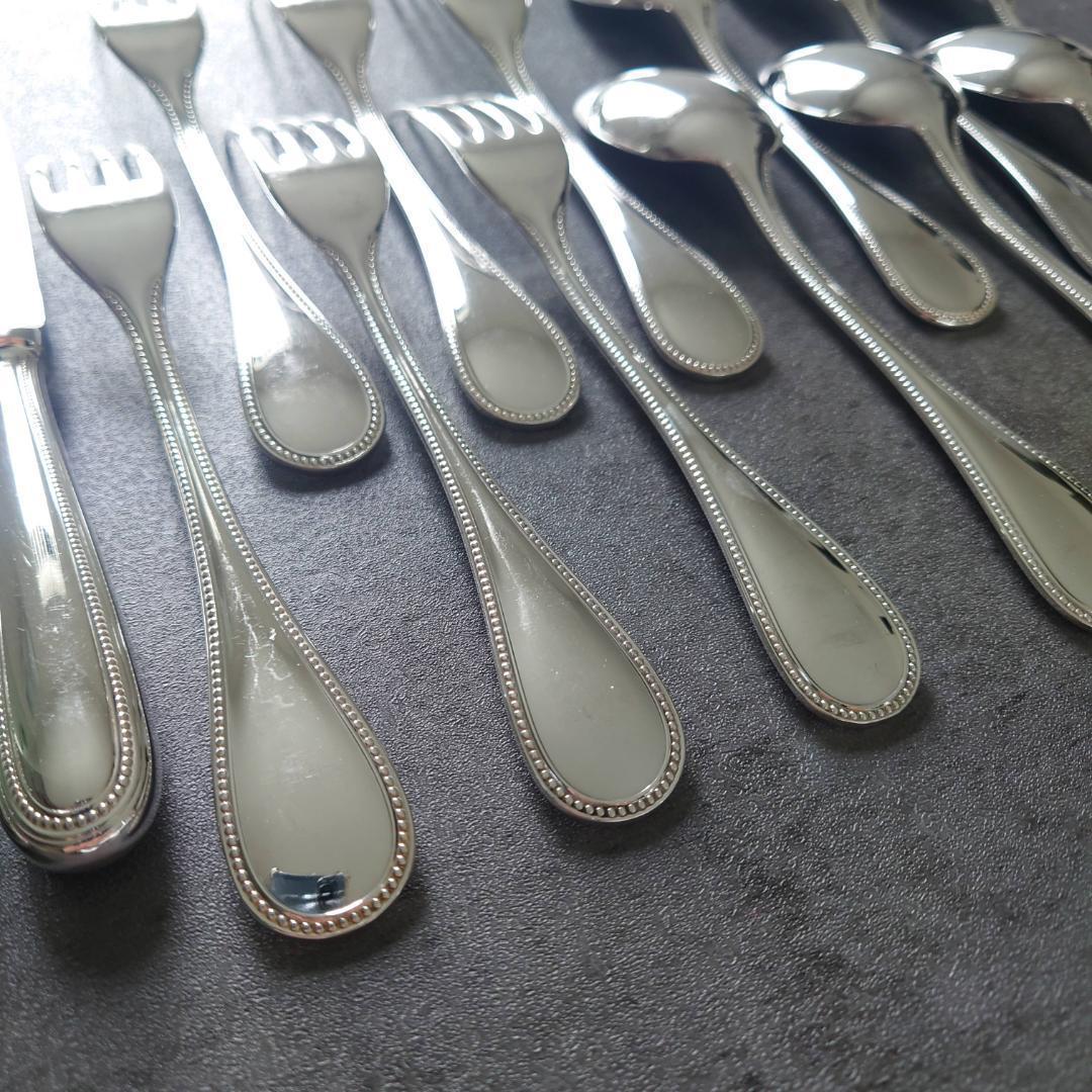 美品 クリストフル パール デザートサイズ 18点