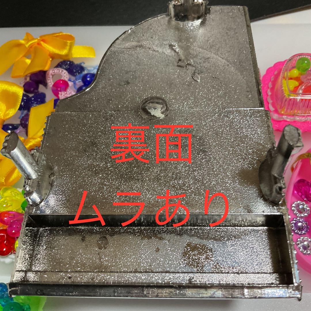 昭和ポップ　大倉トーイ　ピアノ宝石箱　ビーズ　ファンシーグッズ