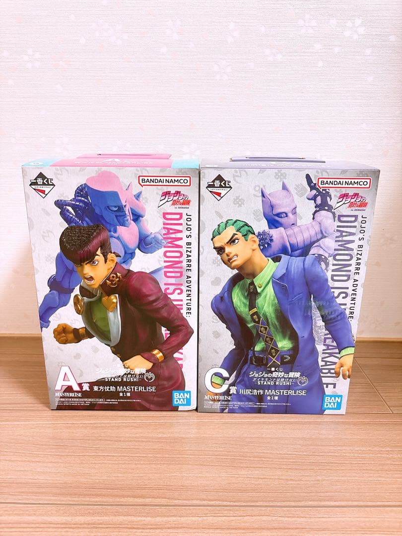 一番くじ ジョジョの奇妙な冒険 A賞 東方仗助 C賞川尻浩作