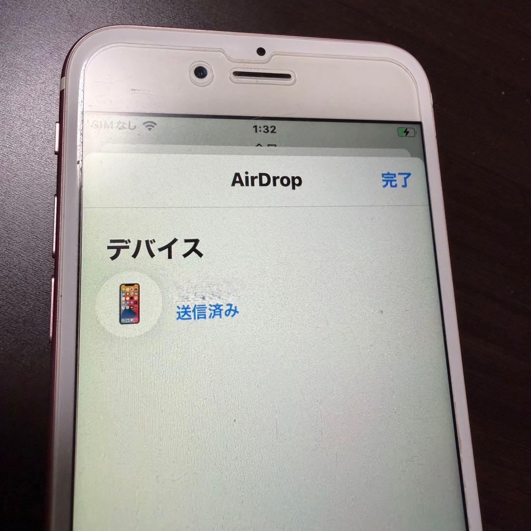 【Apple】iPhone 6s 本体 128GB ローズピンク 初期化済