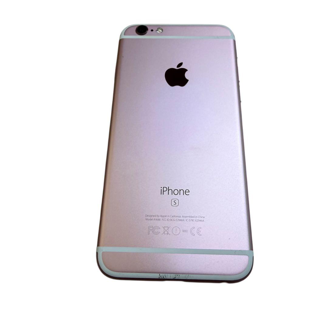 【Apple】iPhone 6s 本体 128GB ローズピンク 初期化済