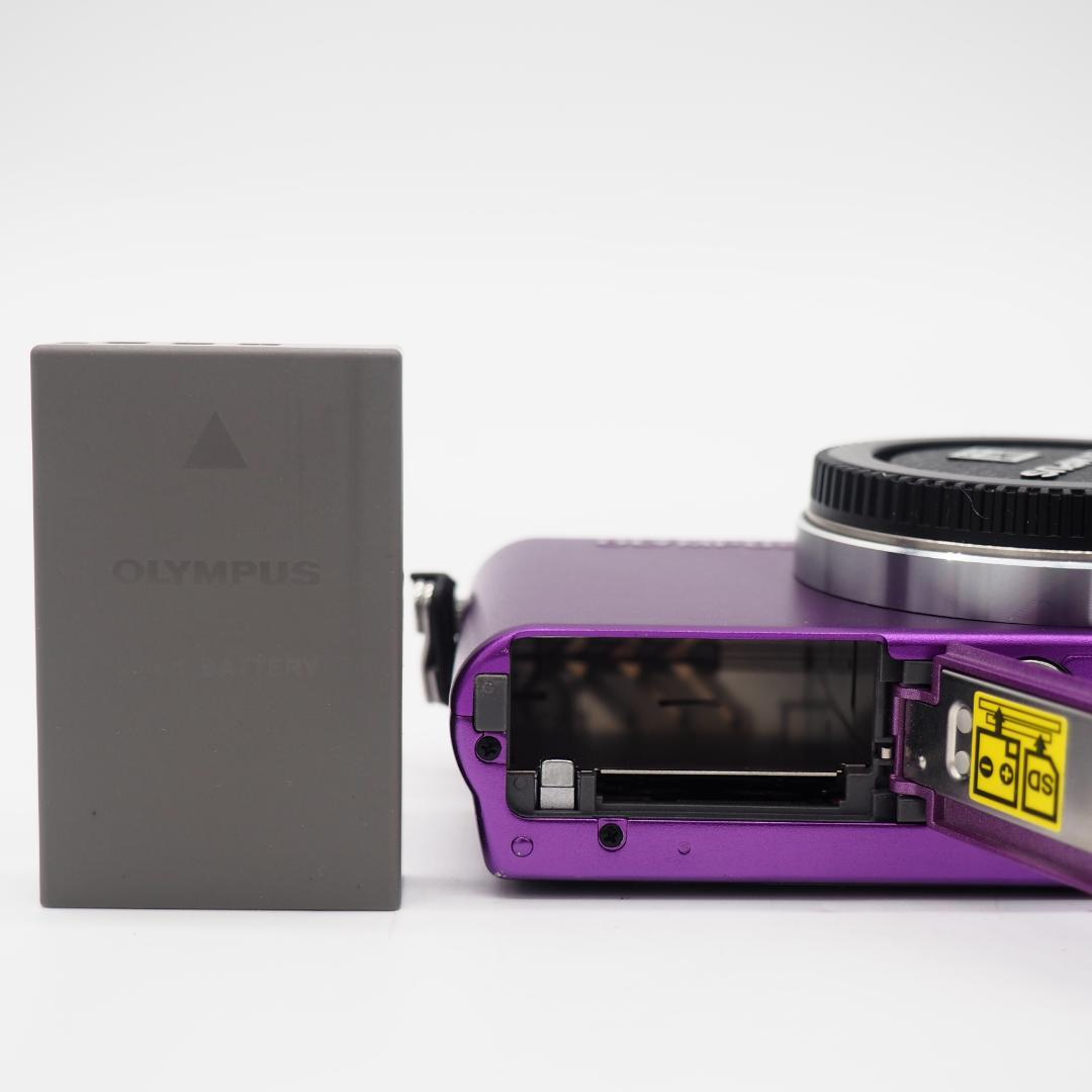 OLYMPUS ミラーレス一眼 PEN E-PM1 パープル